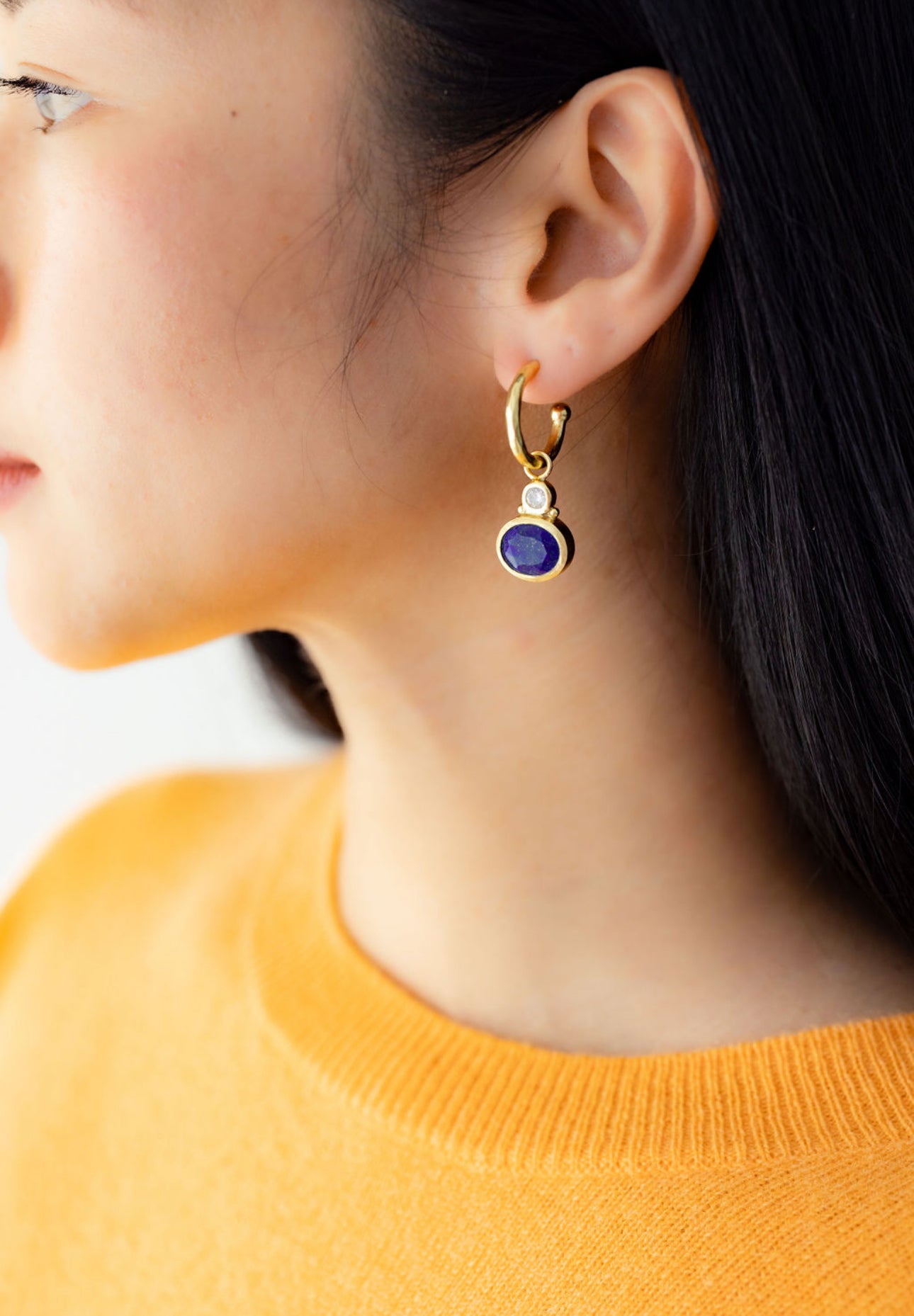 AMARA EARRINGS | LAPIS