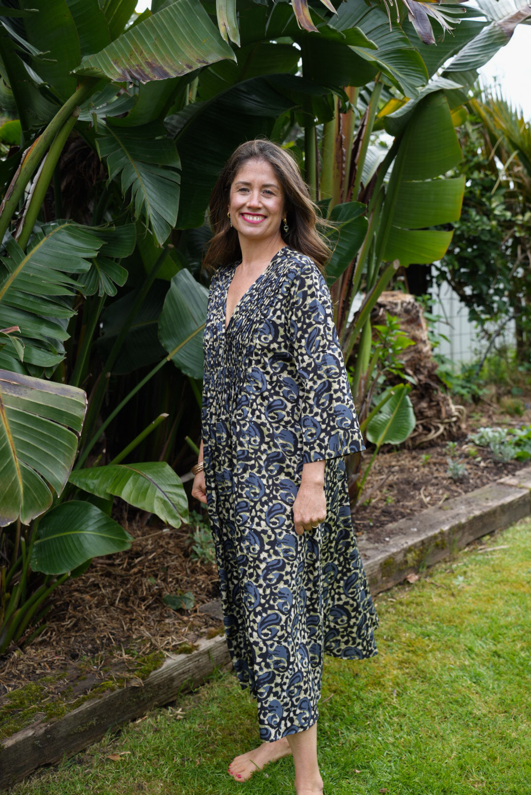 LUCIA DRESS | MIDNIGHT OLIVE
