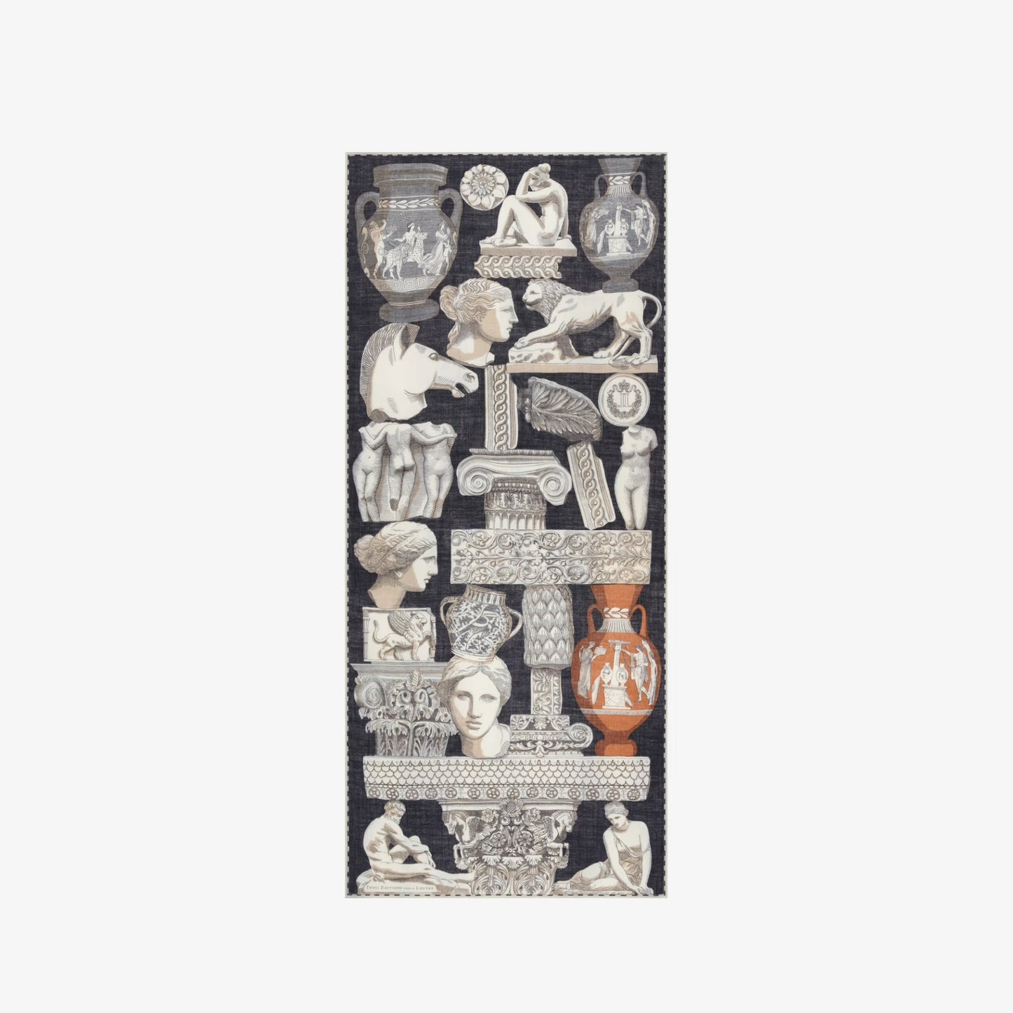 ARCHIVES Scarf- BLACK by Inouï Edition