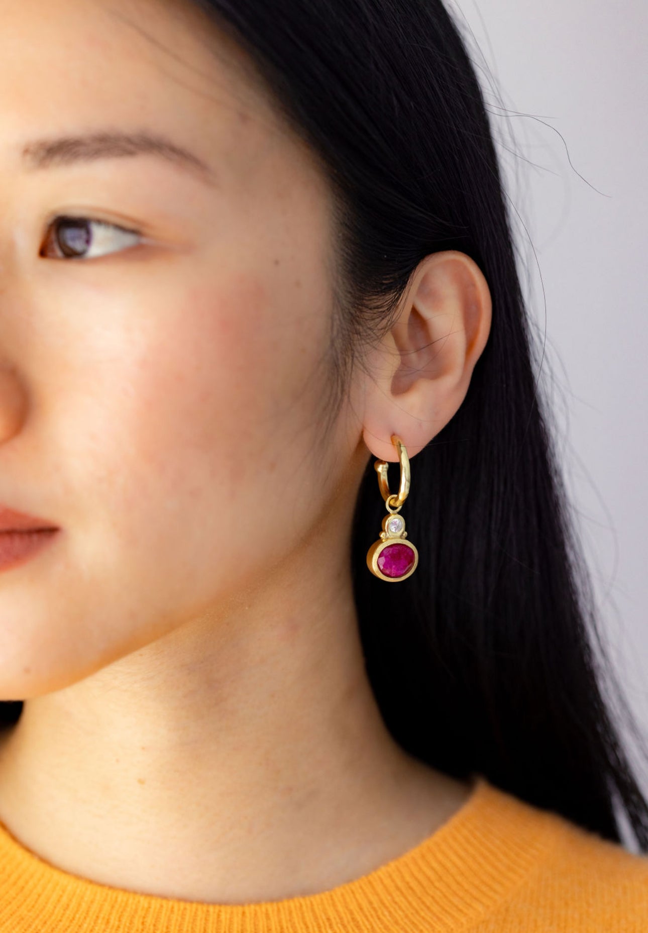 AMARA EARRINGS | RUBY