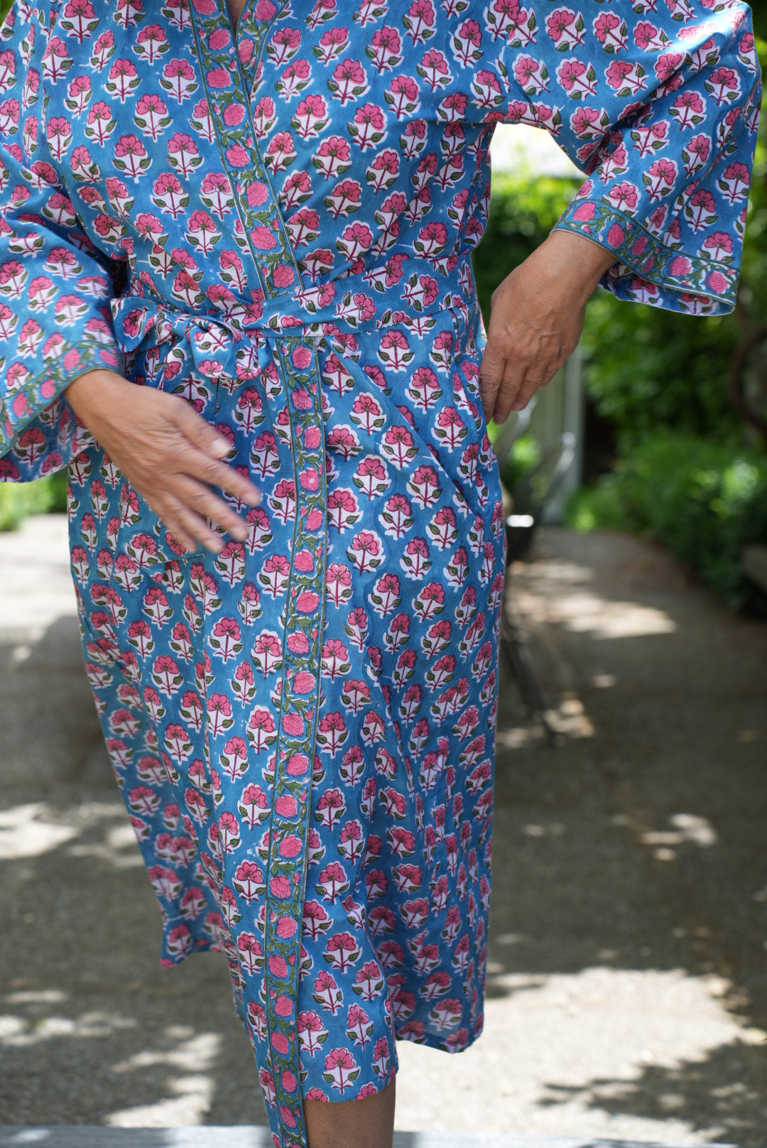 COTTON BLOCK PRINT KIMONO | JAIPUR BLOOM