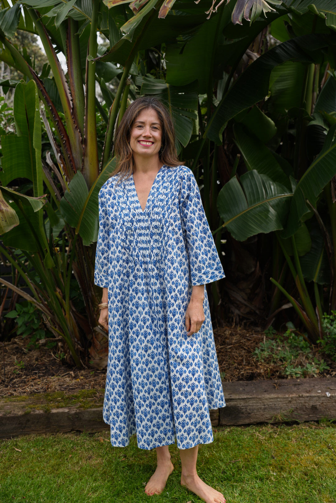 LUCIA DRESS | INDIGO