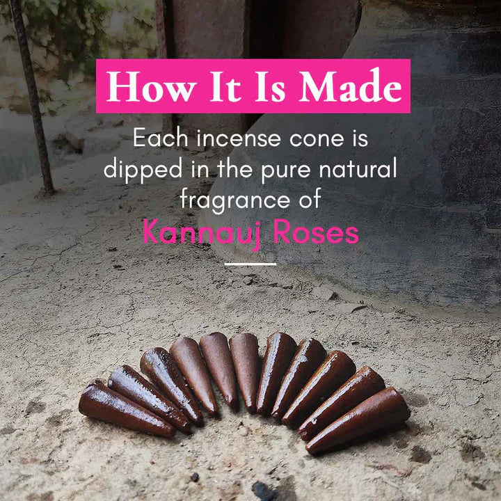 Gulabi (Indian Rose) – Romantic & Floral | INCENSE CONES