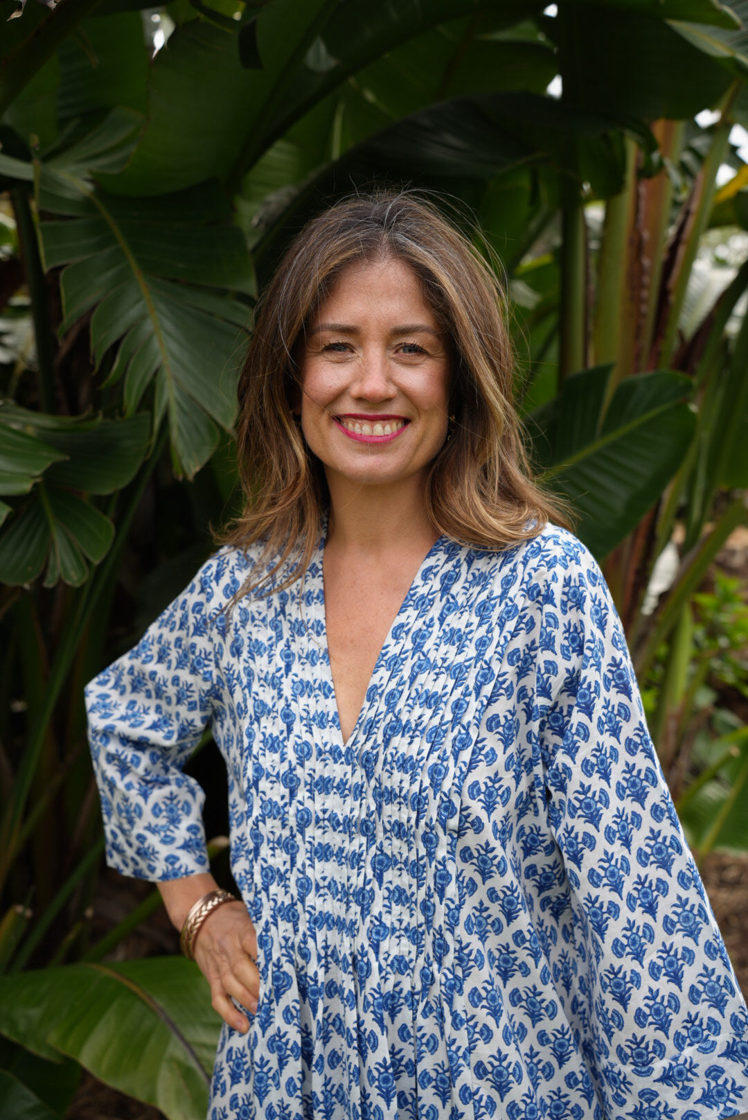 LUCIA DRESS | INDIGO