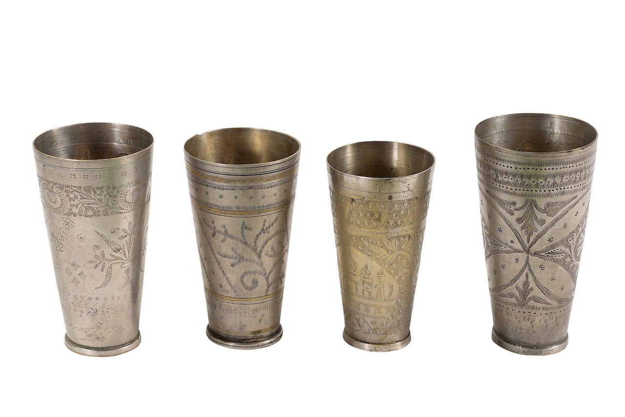 INDIAN BRASS LASSI CUP