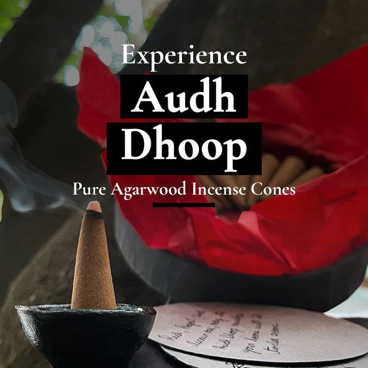 Audh (Agarwood) – Deep & Meditative | INCENSE CONES