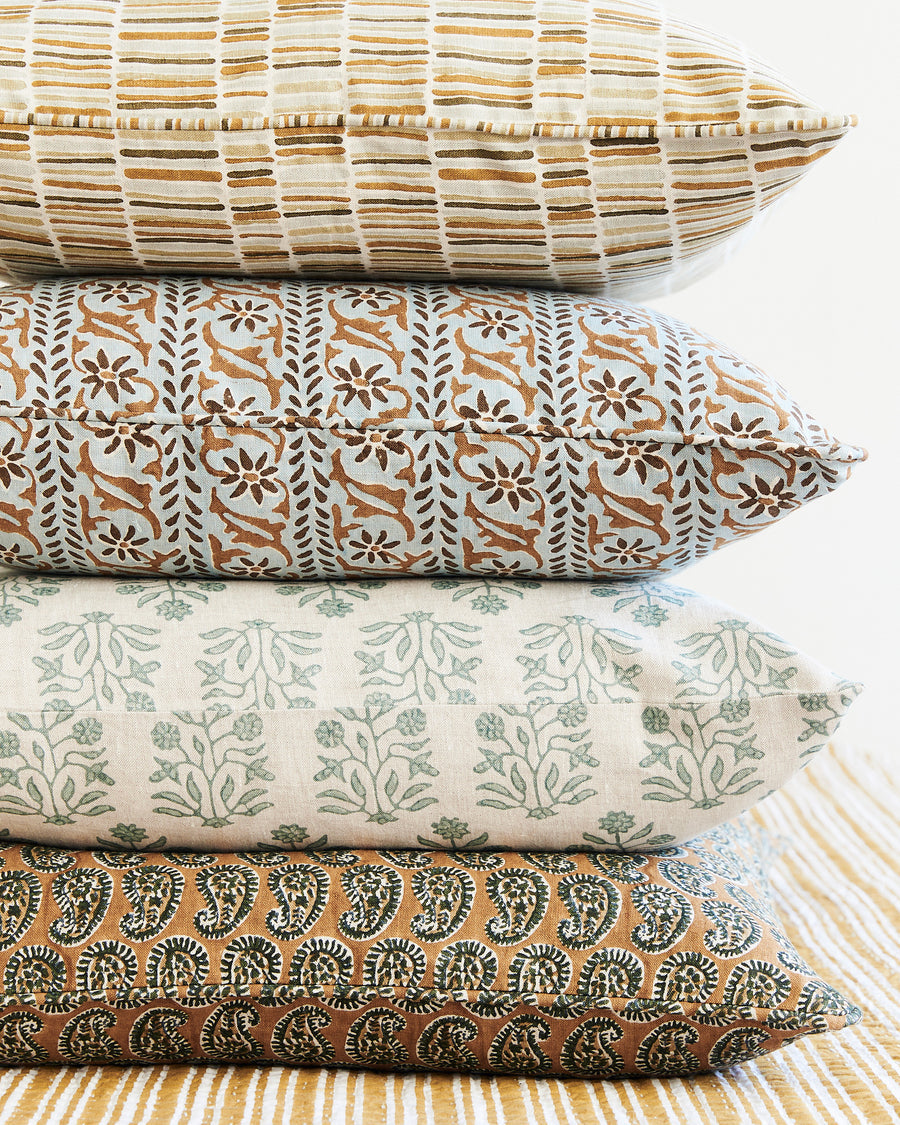 SIMRANE DESERT LINEN CUSHION