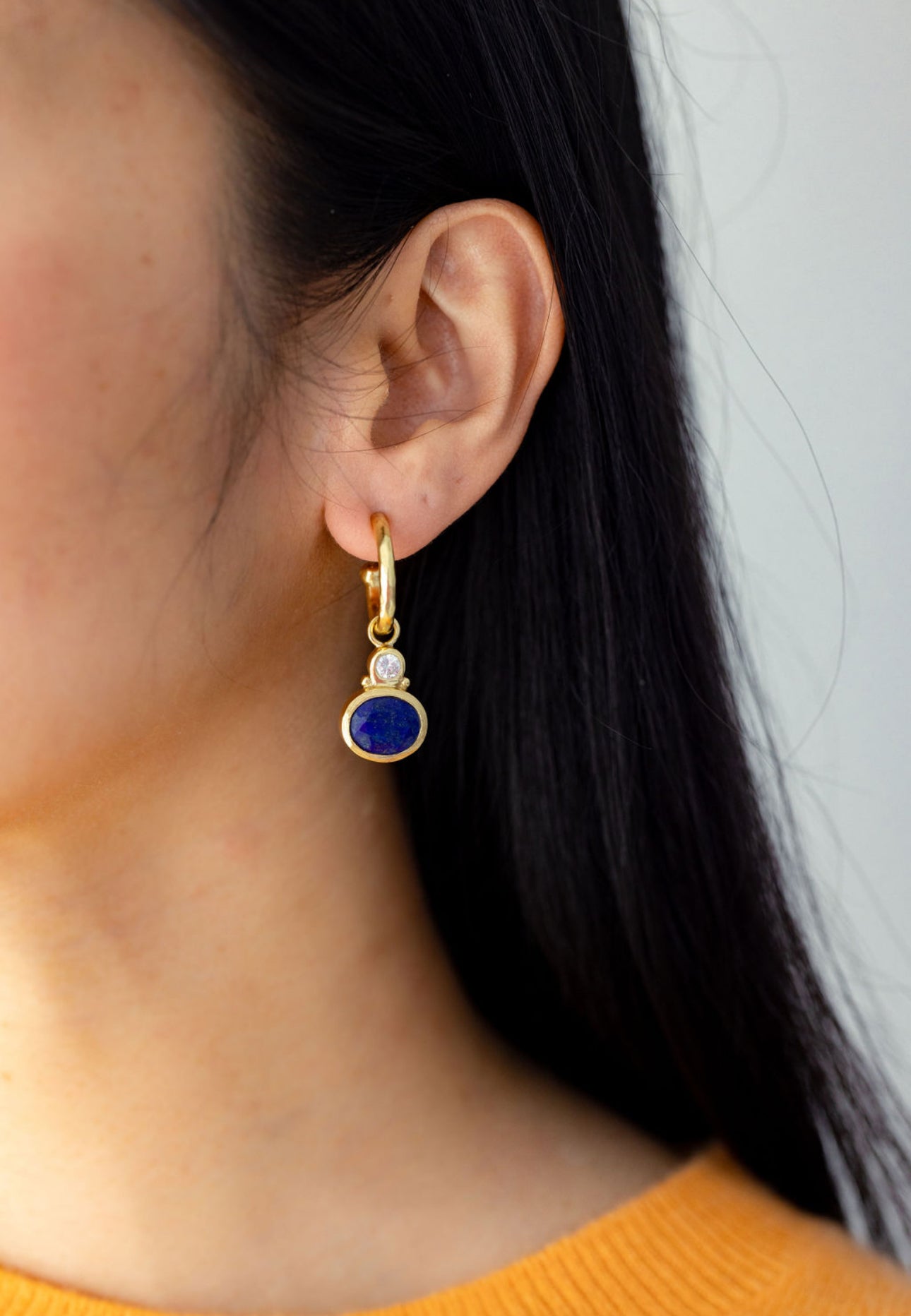 AMARA EARRINGS | LAPIS