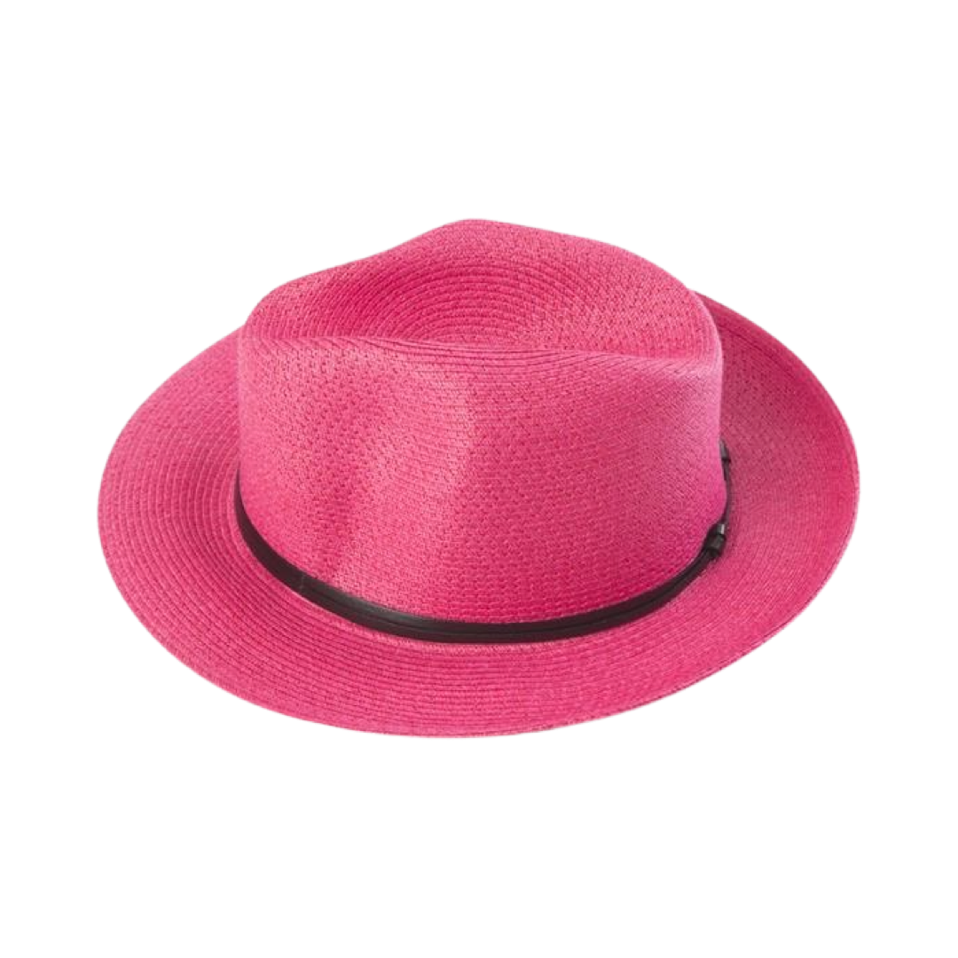 TRAVAUX EN COURS - BORSALINO HAT | FUCHSIA