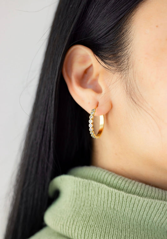 CLARA HOOPS | CLEAR