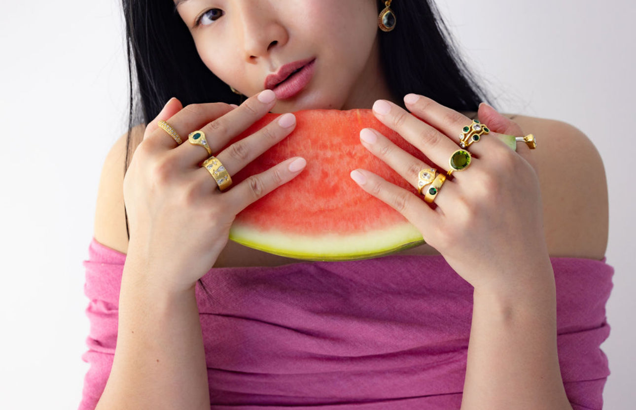 OPHELIA RING | EMERALD