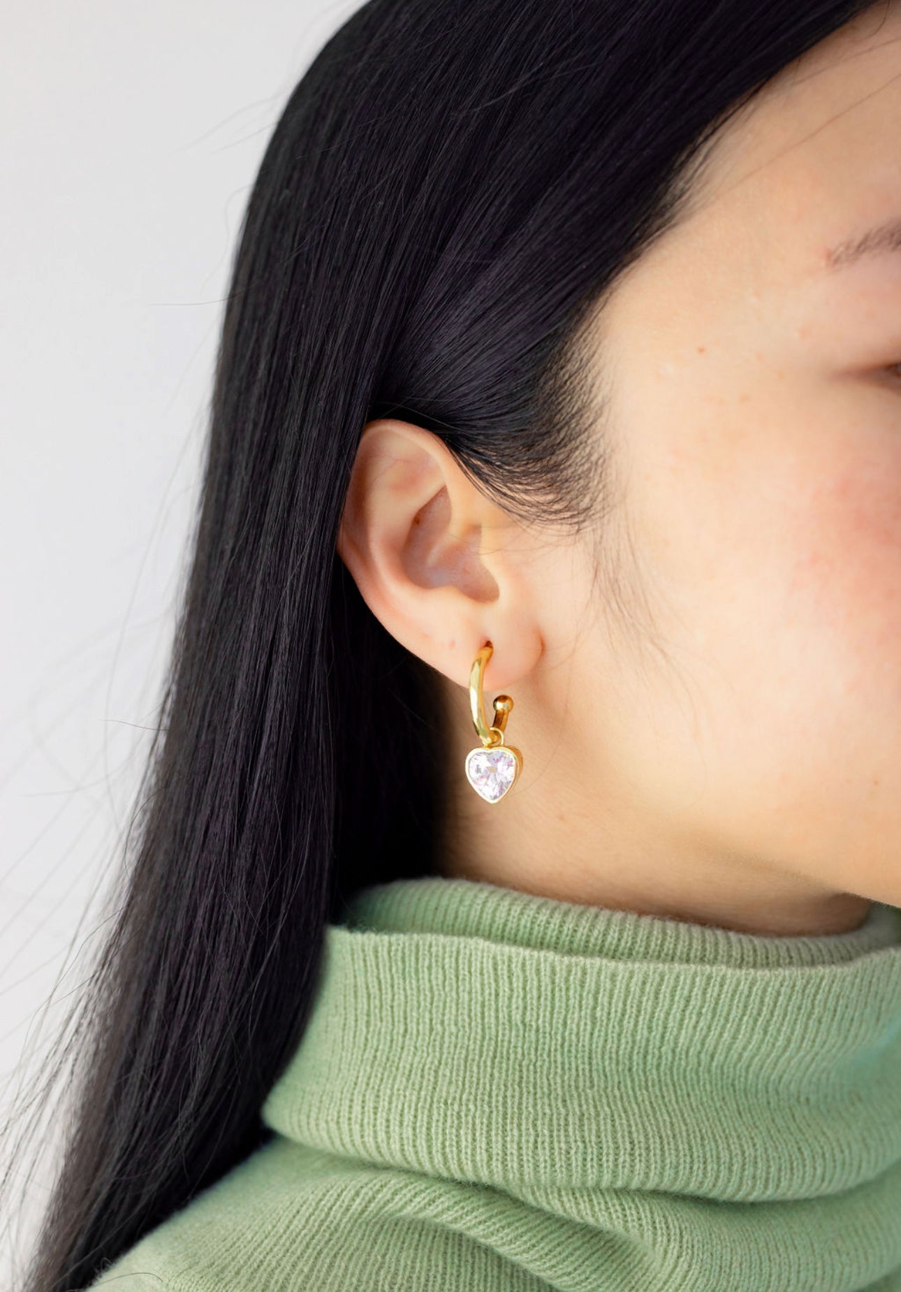 SOPHIA EARRINGS | CLEAR