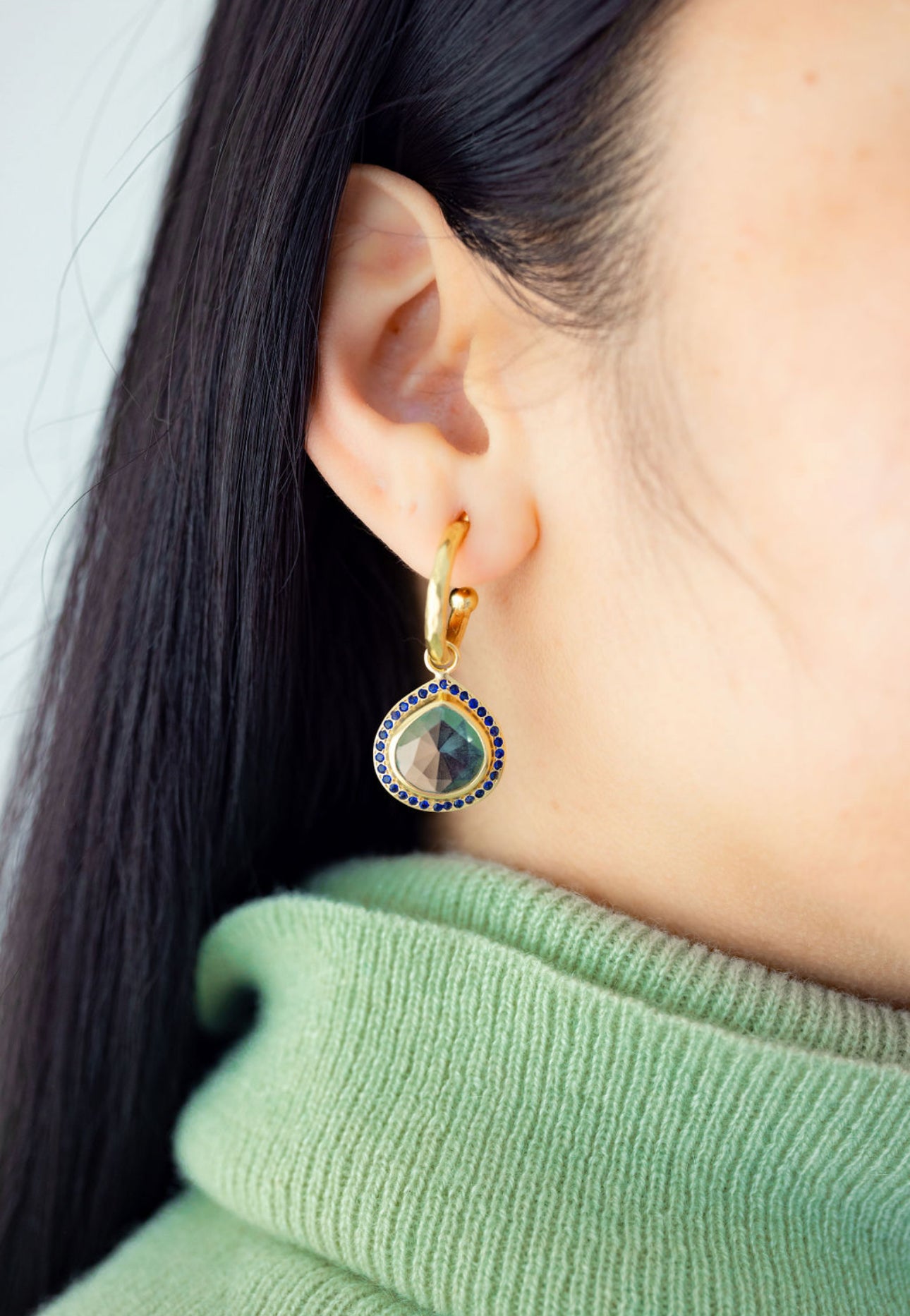 LILA EARRINGS | SAPPHIRE