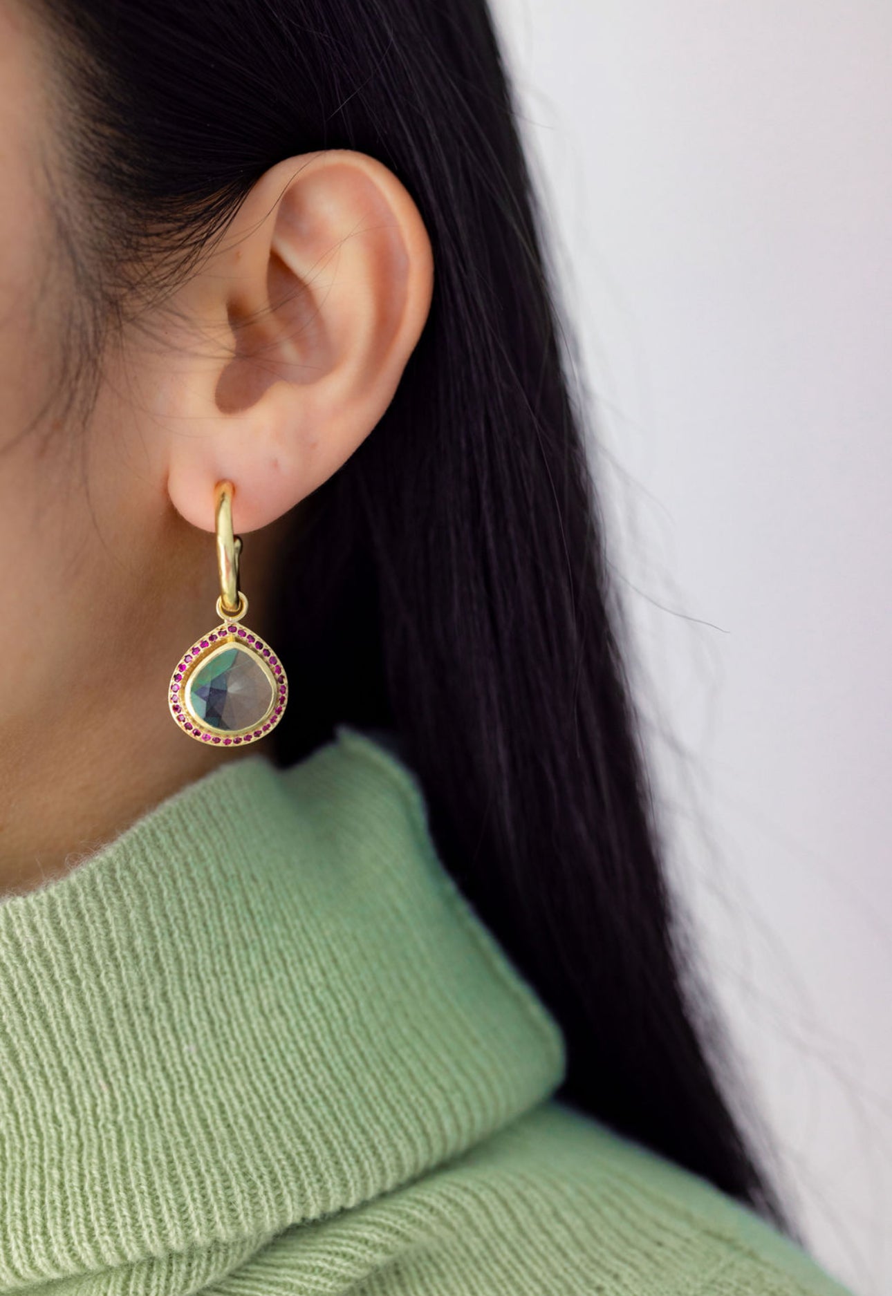 LILA EARRINGS | RUBY