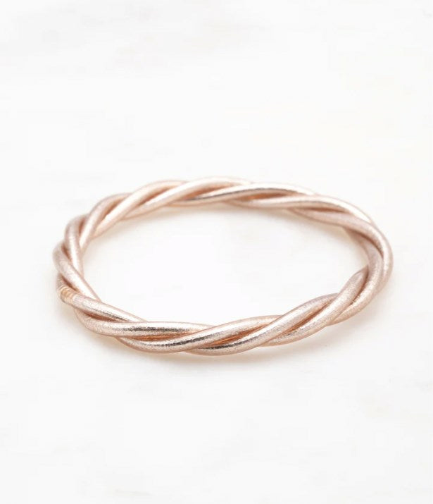 BUDDHIST BANGLE | TWIST | CHAMPAGNE