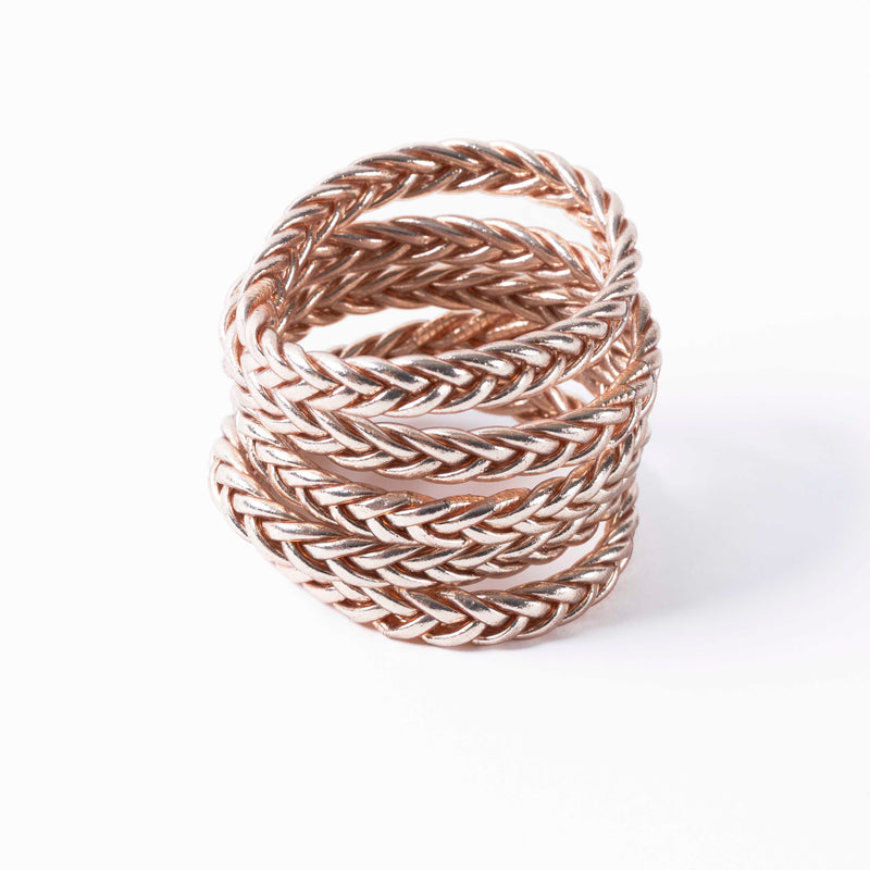 BUDDHIST BANGLE | BRAID | CHAMPAGNE