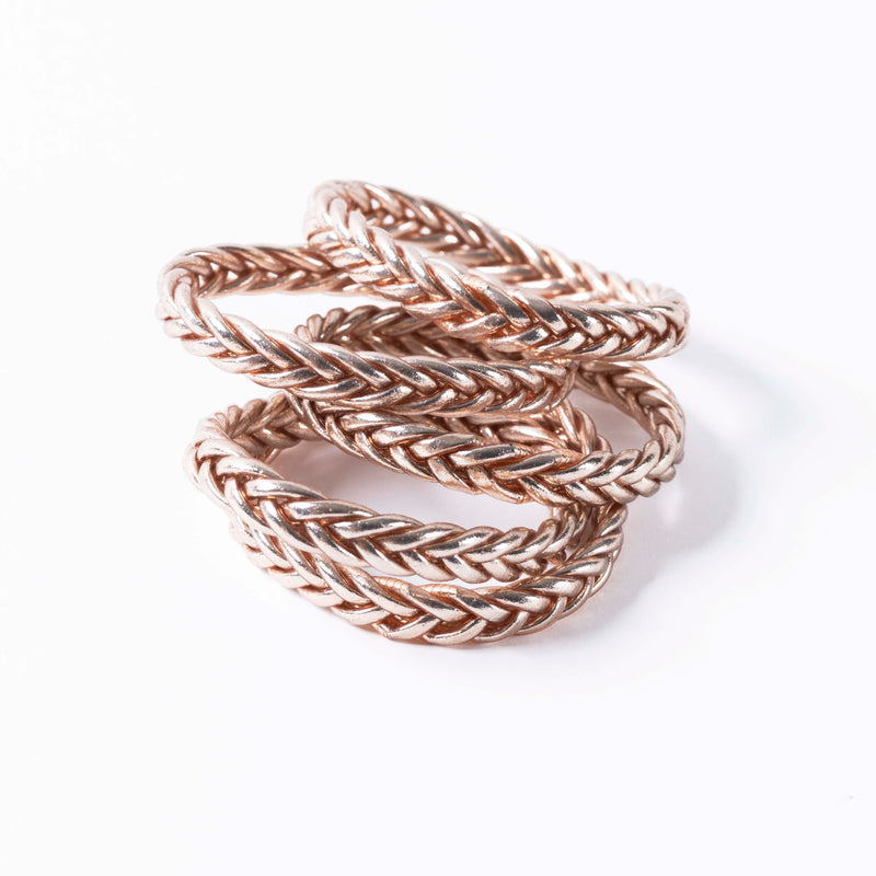 BUDDHIST BANGLE | BRAID | CHAMPAGNE