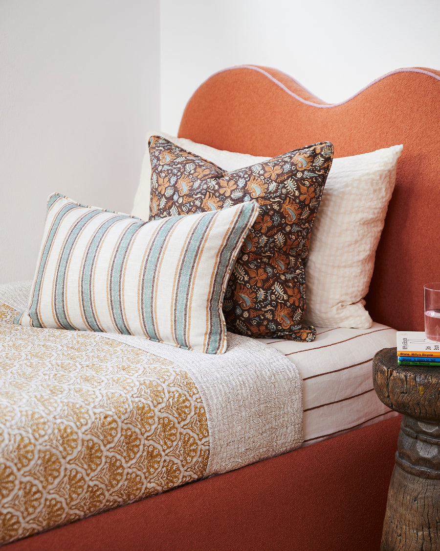 LIDO SUMAC LINEN CUSHION
