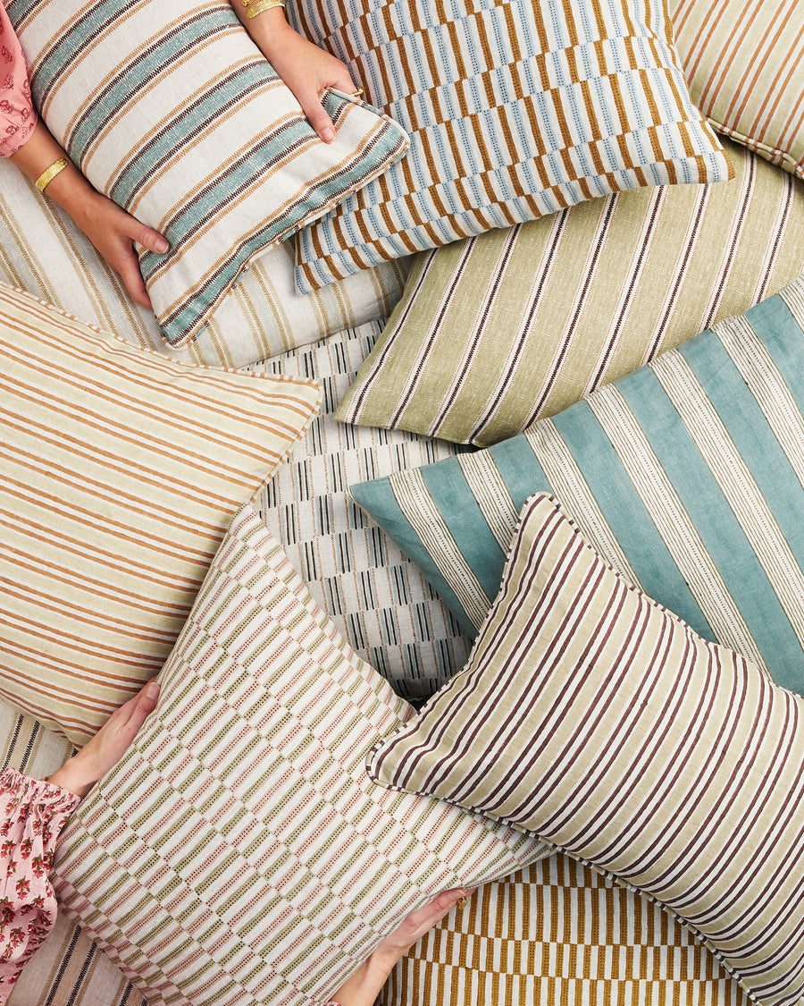 LIDO SUMAC LINEN CUSHION