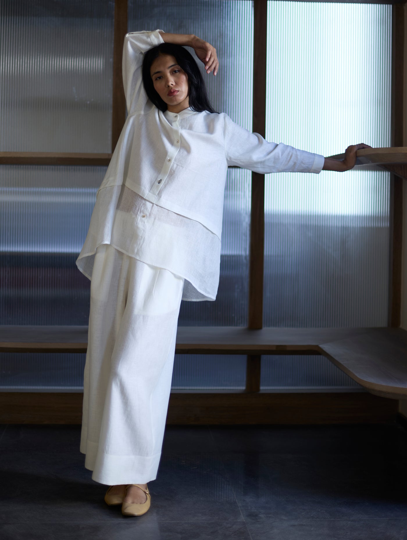 ANAYA LINEN TOP