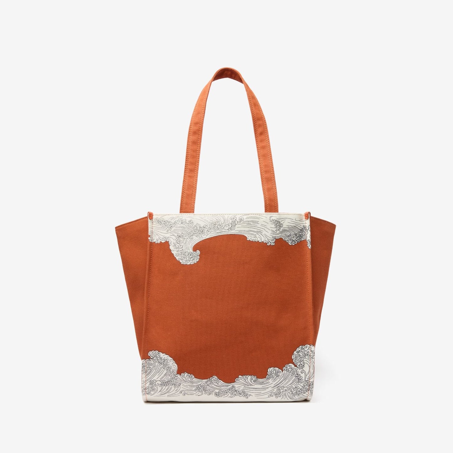 POSEIDON TOTE in ORANGE by Inoui Editions Paris
