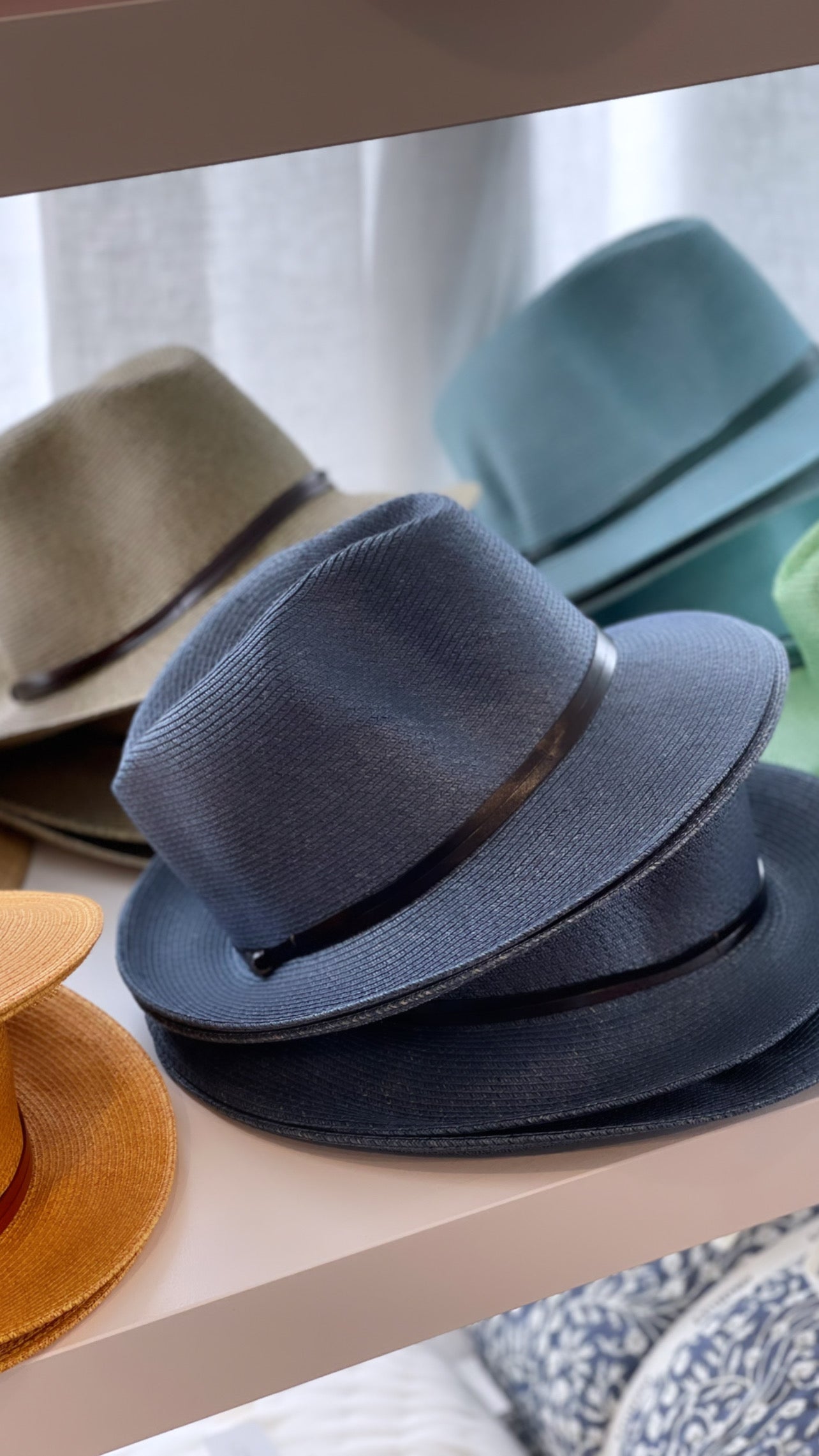 TRAVAUX EN COURS - BORSALINO HAT | DENIM