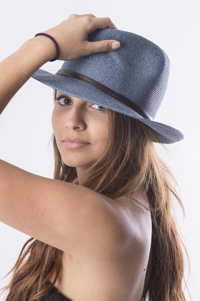 TRAVAUX EN COURS - BORSALINO HAT | DENIM