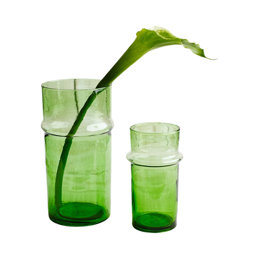 MOROCCAN BELDI VASE | GREEN