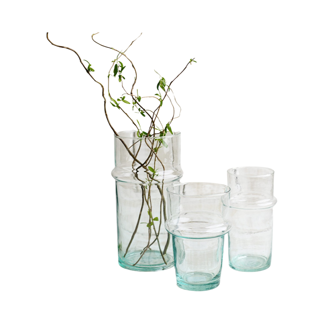 MOROCCAN BELDI VASE | BLUE