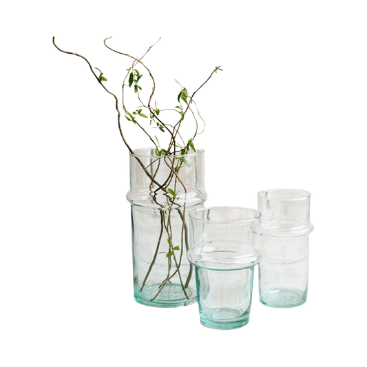 MOROCCAN BELDI VASE | BLUE