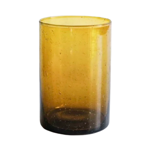 MOROCCAN BELDI TUMBLER | AMBER
