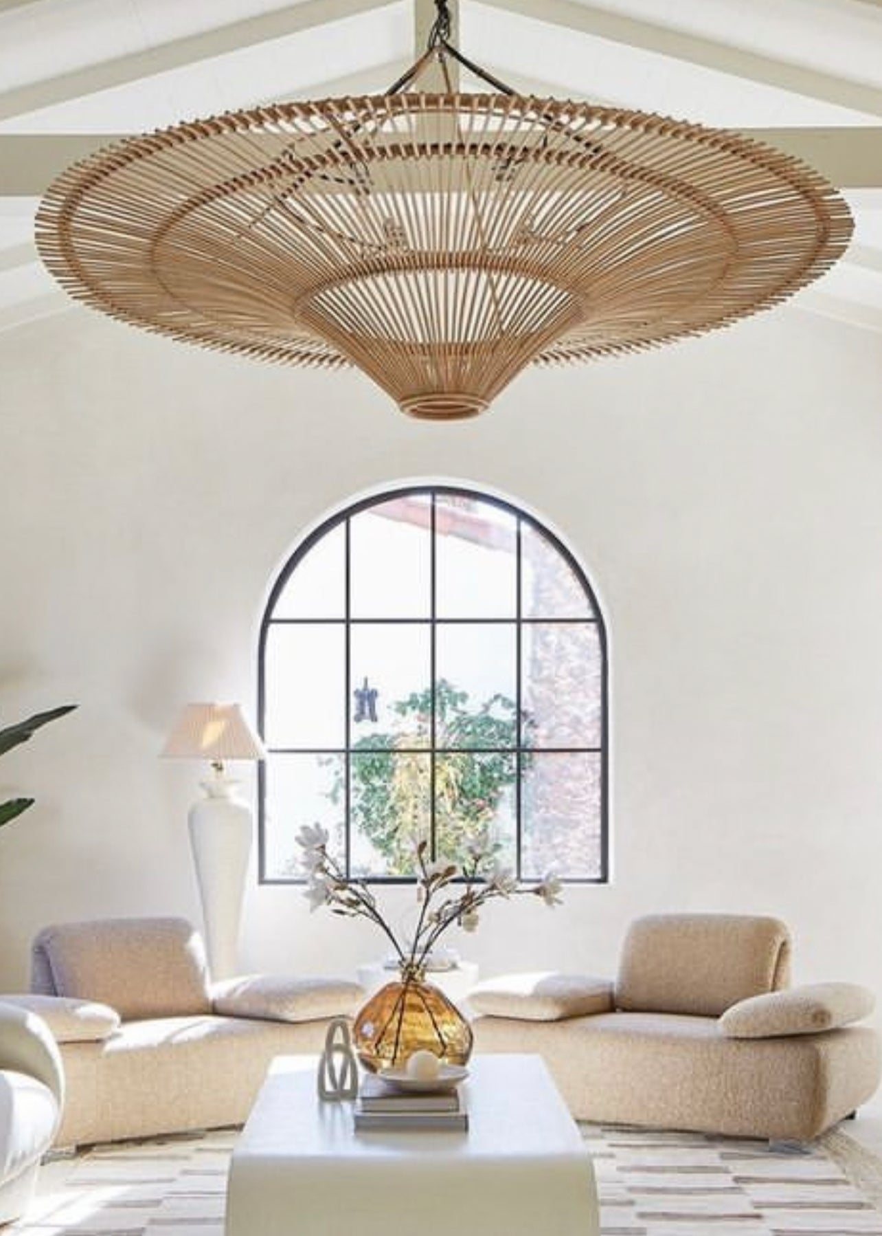 RATTAN LIGHT SHADE