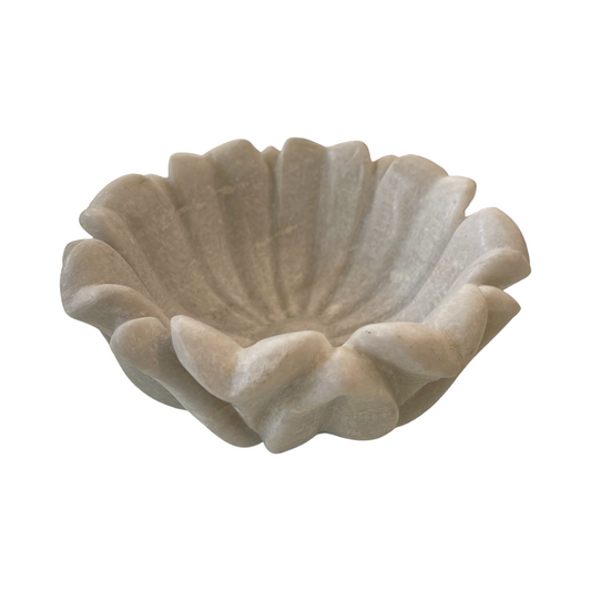 MINI MARBLE FLOWER BOWL