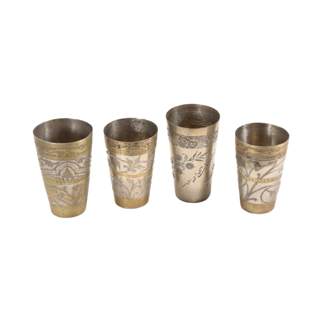 INDIAN BRASS LASSI CUP