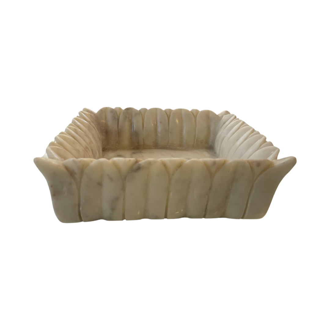 SQAURE MARBLE DISH