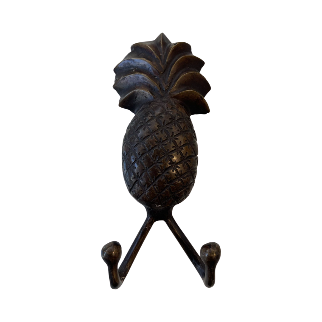 BRASS PINEAPPLE HOOK | DOUBLE