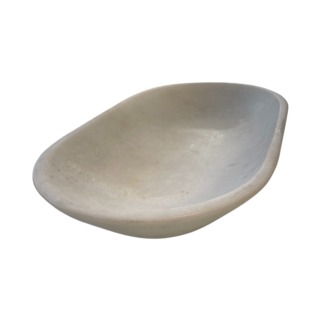 OVAL MARBLE DISH