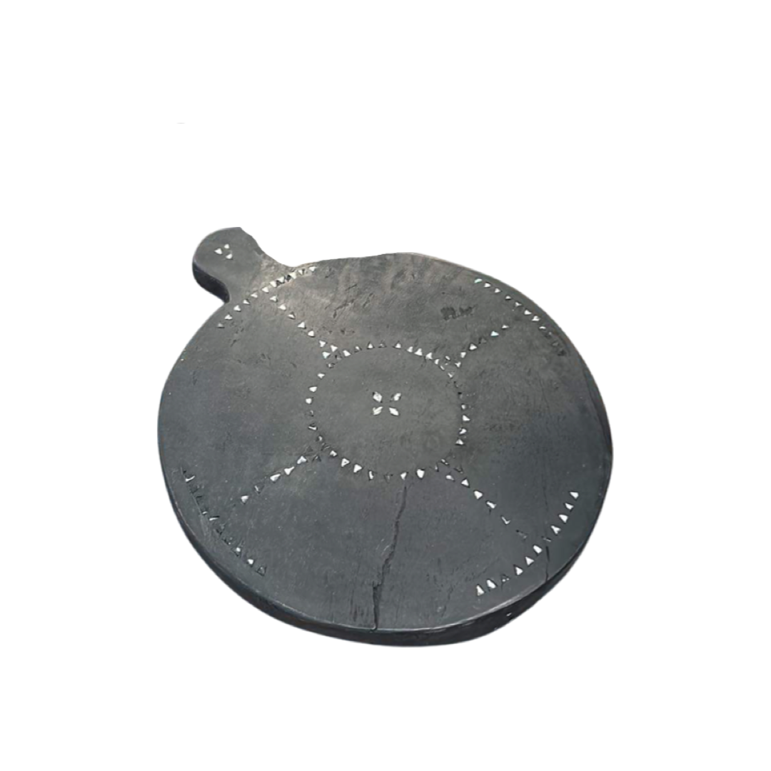 WOODEN SHELL INLAY TRAY