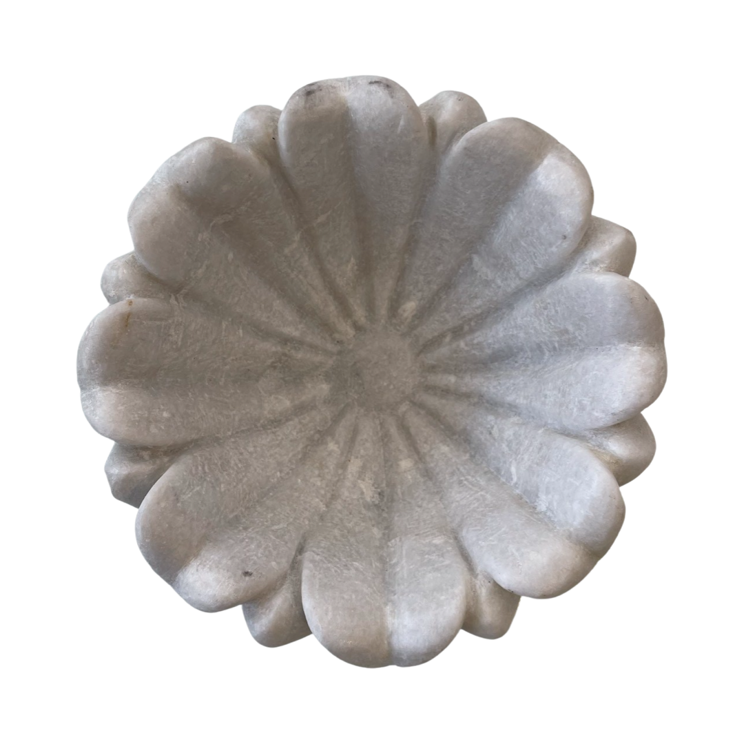 MINI MARBLE FLOWER BOWL