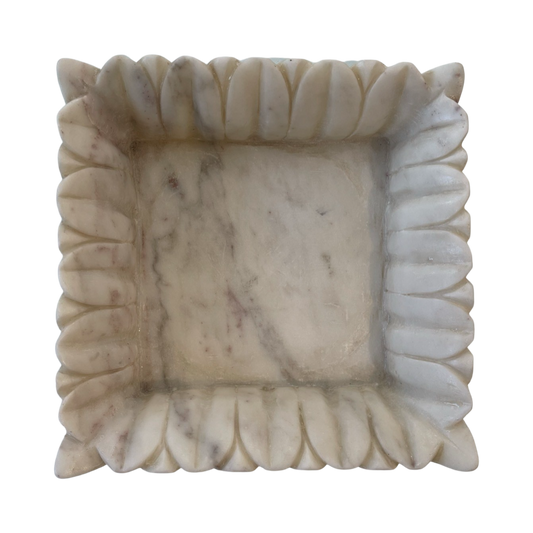 SQAURE MARBLE DISH