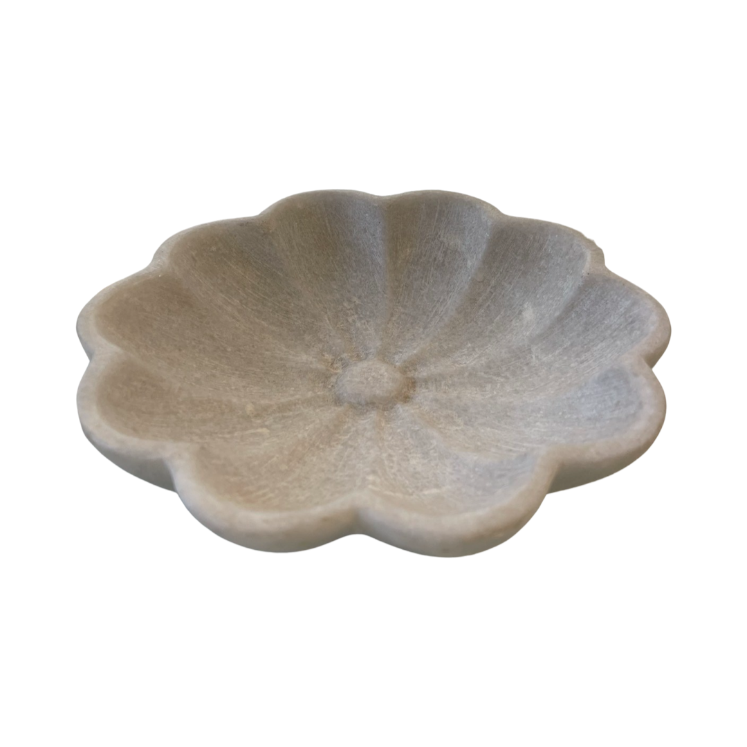 MINI MARBLE FLOWER BOWL