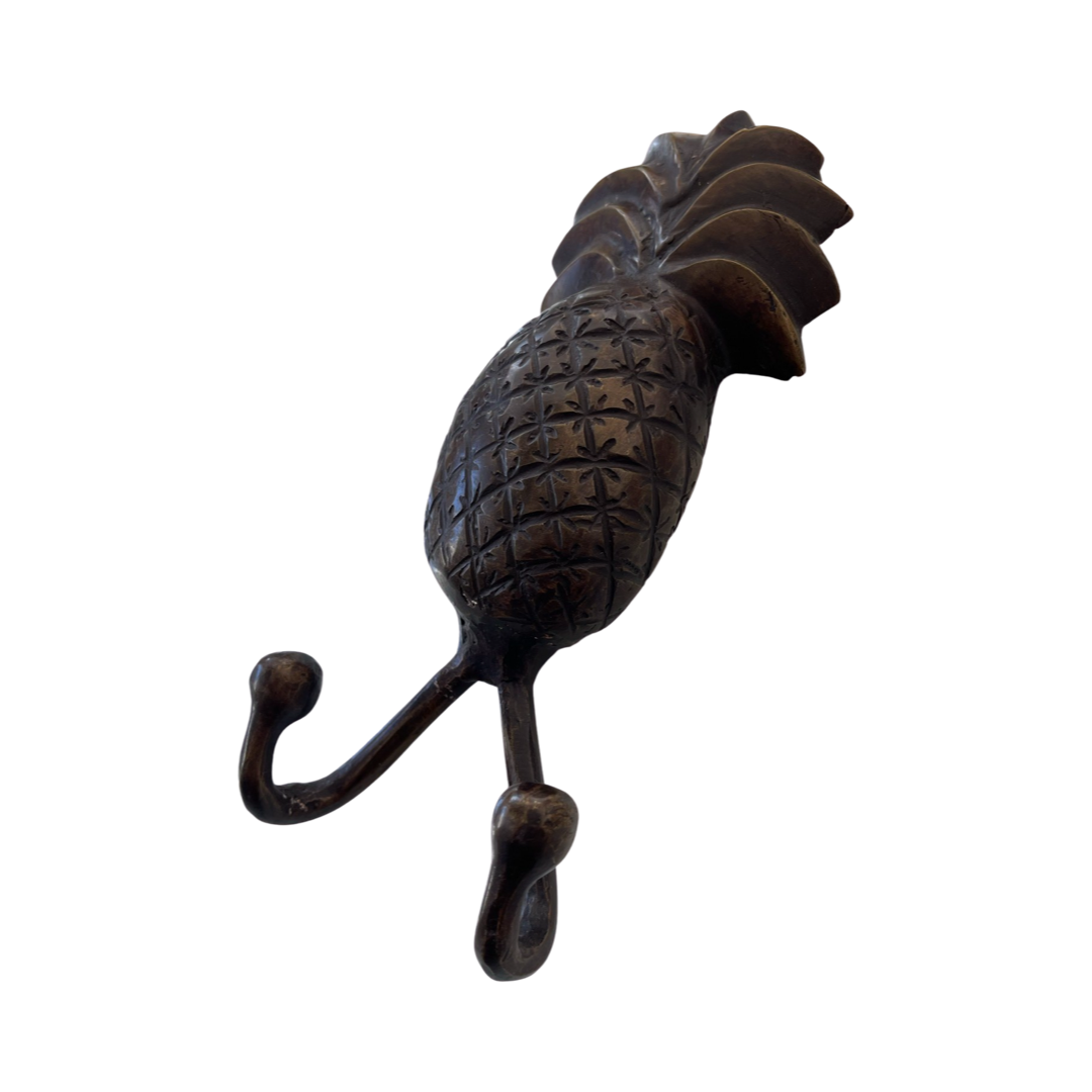 BRASS PINEAPPLE HOOK | DOUBLE