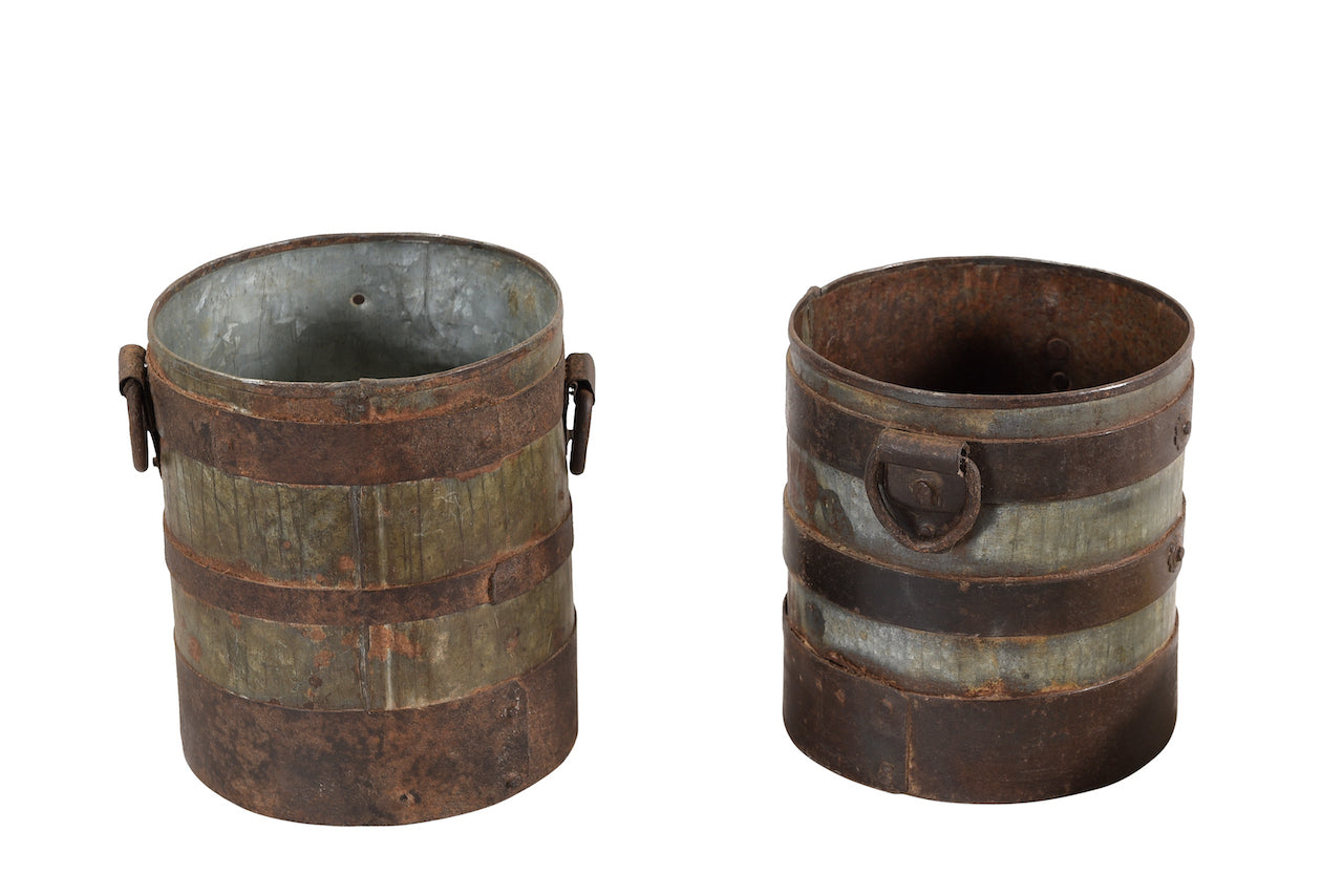 VINTAGE INDIAN IRON POT