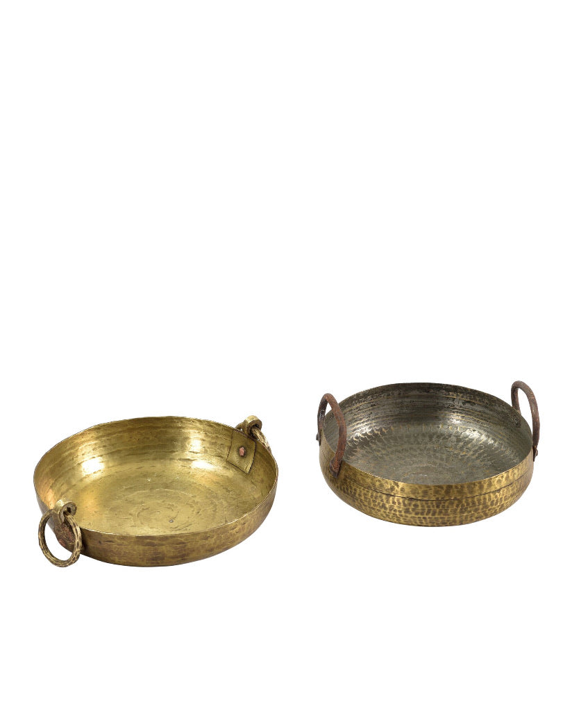 VINTAGE INDIAN BRASS TRAY