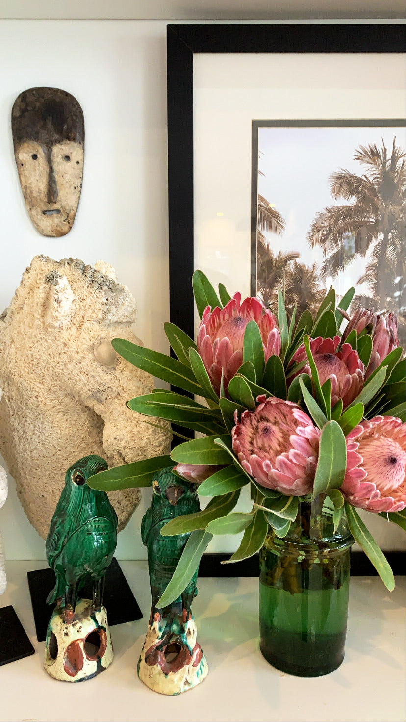 MOROCCAN BELDI VASE | GREEN