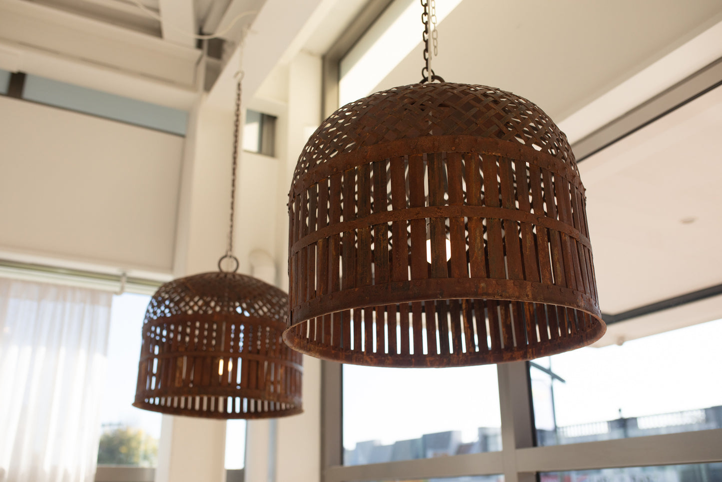 IRON JALI LIGHT SHADE / LARGE