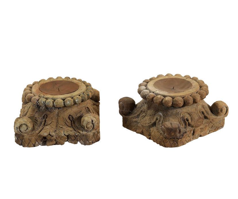 VINTAGE INDIAN CANDLE STAND #2