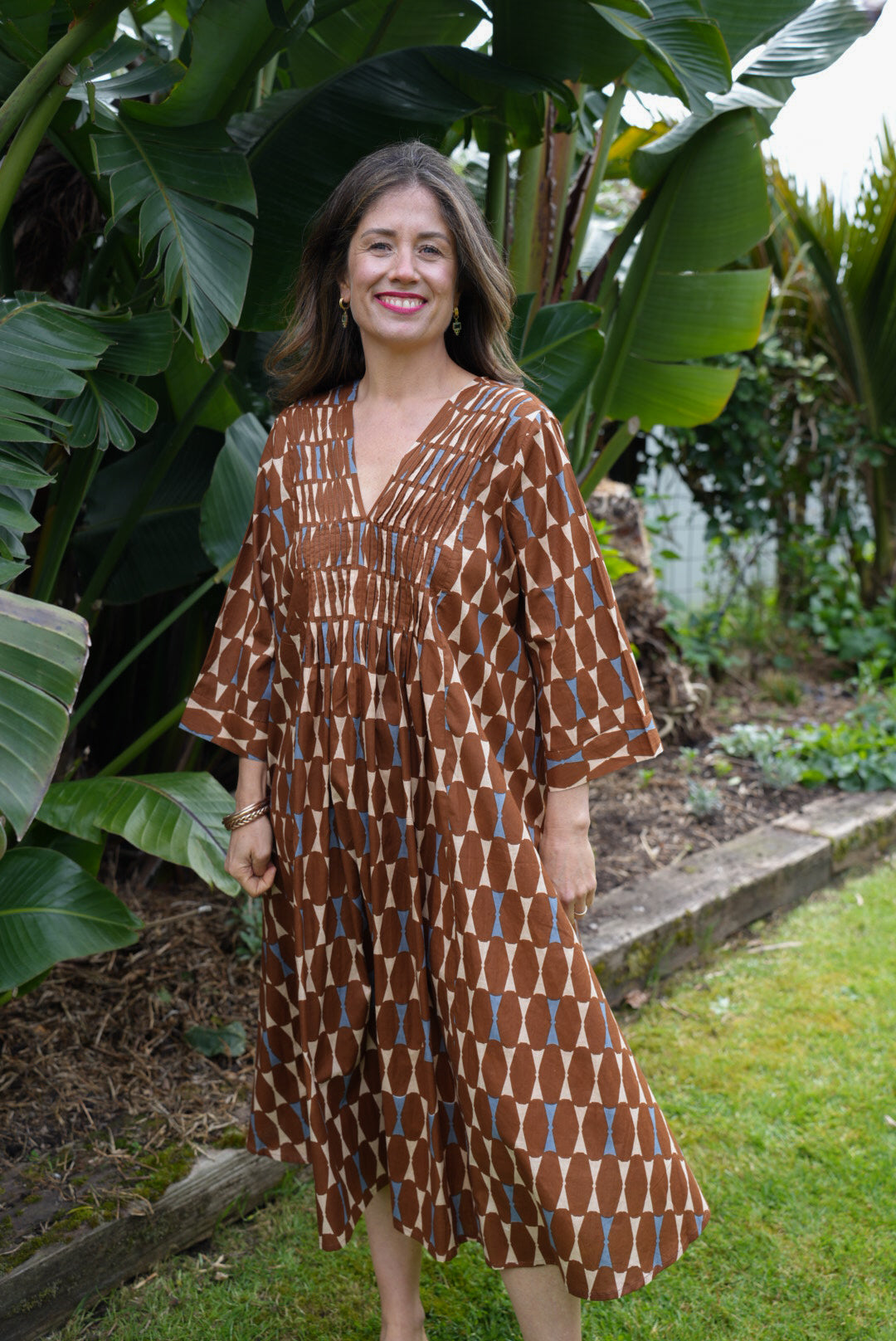 LUCIA DRESS | CINNAMON