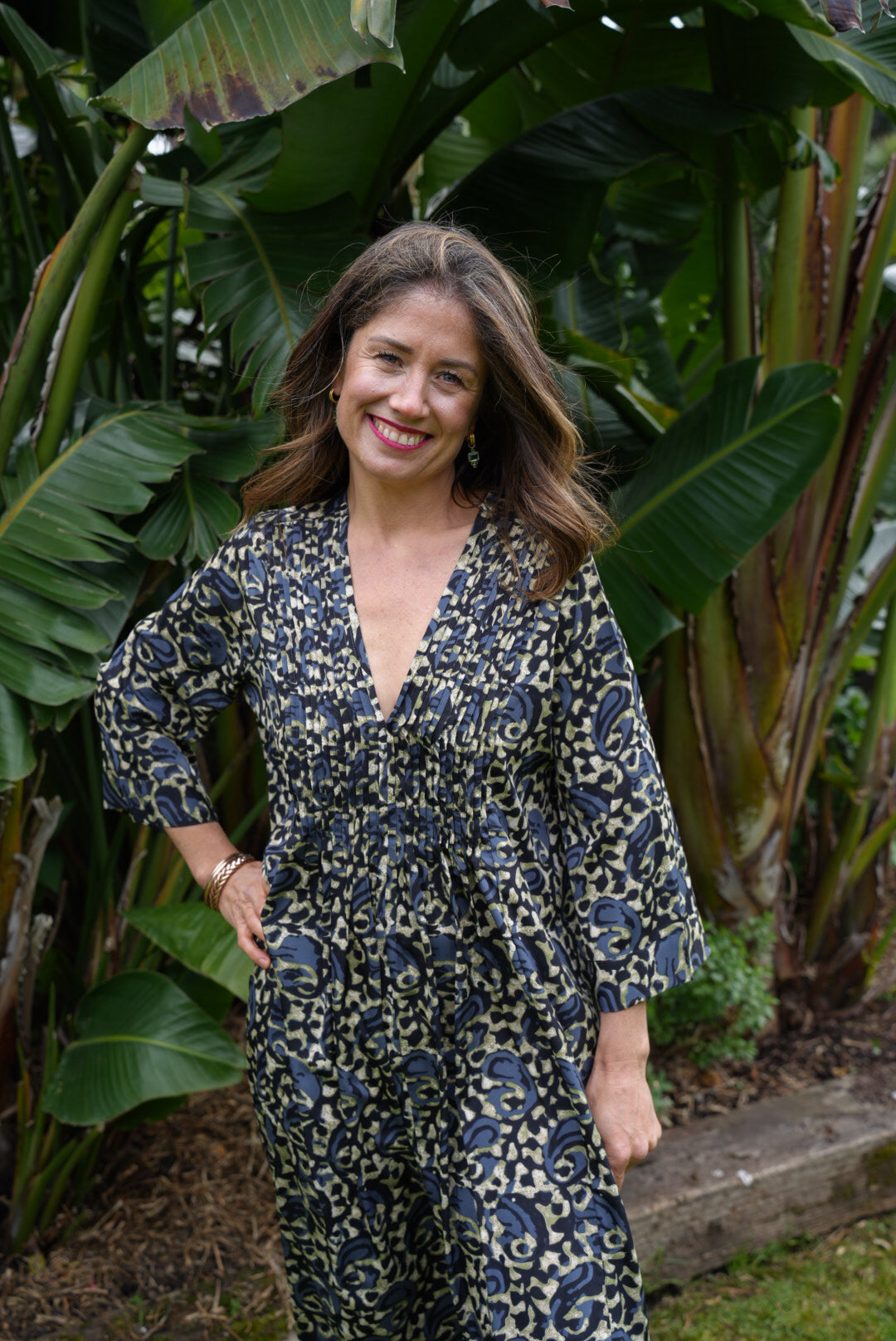LUCIA DRESS | MIDNIGHT OLIVE