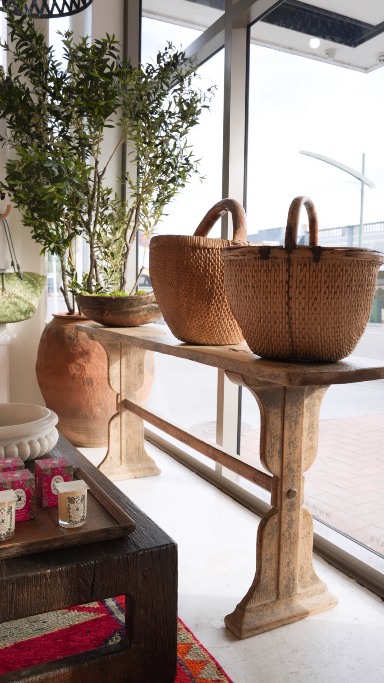 ANTIQUE CONSOLE TABLE